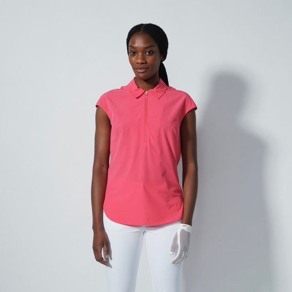 Daily Sports: Women's Acerra Sleeveless Polo - Intense Coral