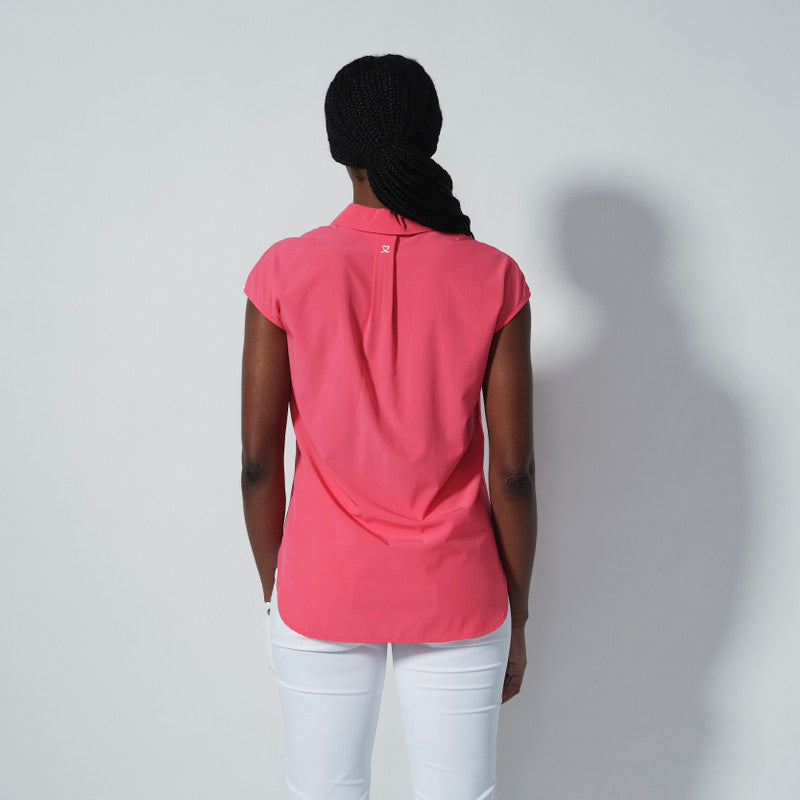 Daily Sports: Women's Acerra Sleeveless Polo - Intense Coral