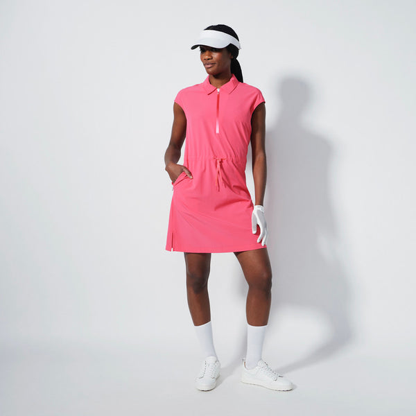 Daily Sports: Women's Acerra Cap Sleeve Dress - Intense Coral