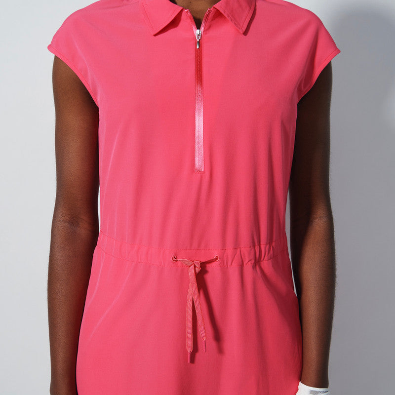 Daily Sports: Women's Acerra Cap Sleeve Dress - Intense Coral