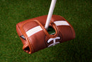 "Go Fore It" Football-Themed Center-Shafted Putter Cover by CMC Design