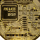 Pins and Aces - Bitcoin Ball Marker