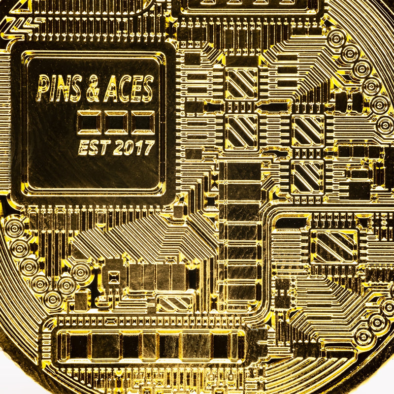Pins and Aces - Bitcoin Ball Marker