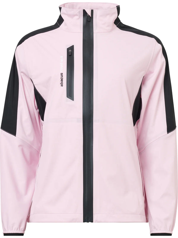Abacus Sports Wear:  Women's Bounce Rain Jacket - Begonia