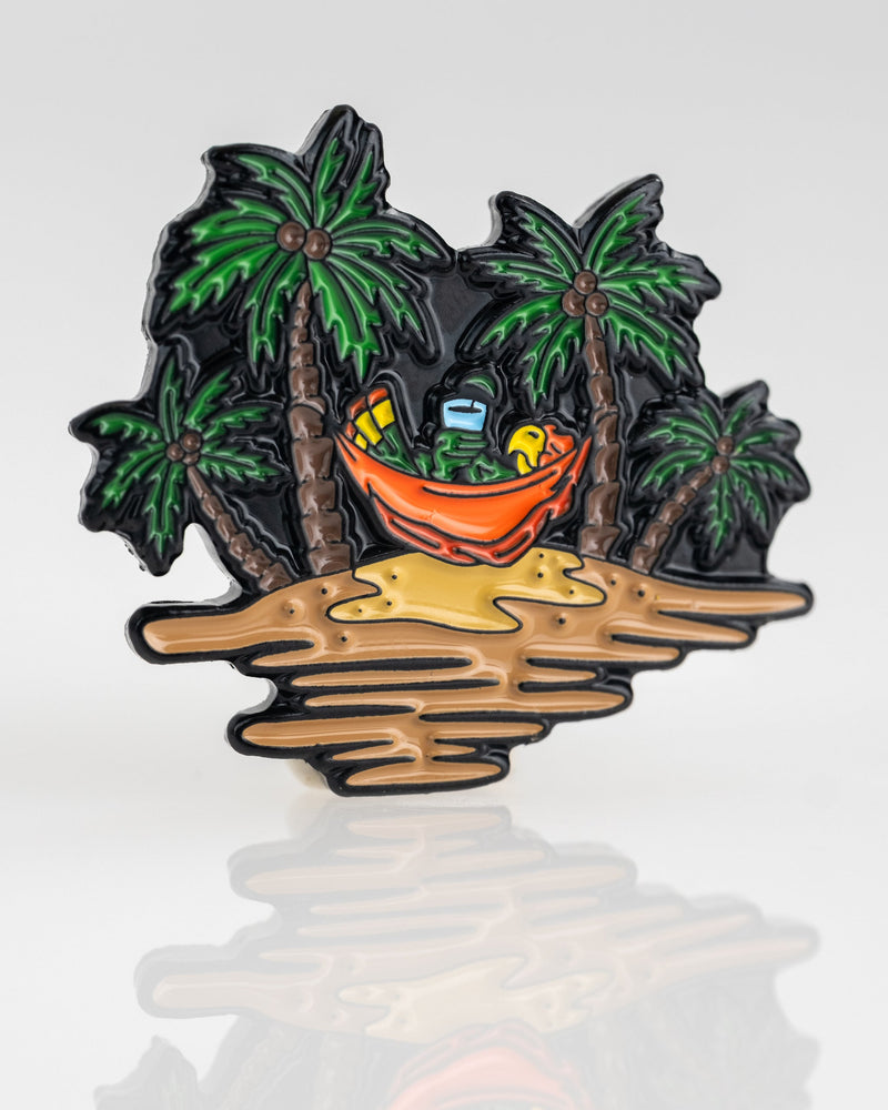 Pins and Aces - Margaritaville - Sleeping Parrot Ball Marker