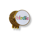 Sassy Caddy: Golf Ball Markers - Colorful Birdie Ball Marker - Hat Clip
