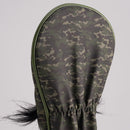 Mustache Sugar Skull - Fairway Cover Green Camo