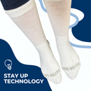 Women's Ultra-Soft Upper Calf Diabetic Socks (4 Pair)