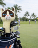Moody Cat Driver Headcover by Creative Covers