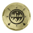 Sunfish: Embossed Ball Marker - Compass