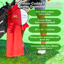 Pro Towels Blankets - Large Terry Velour Golf Towel: Center Grommet & Hook