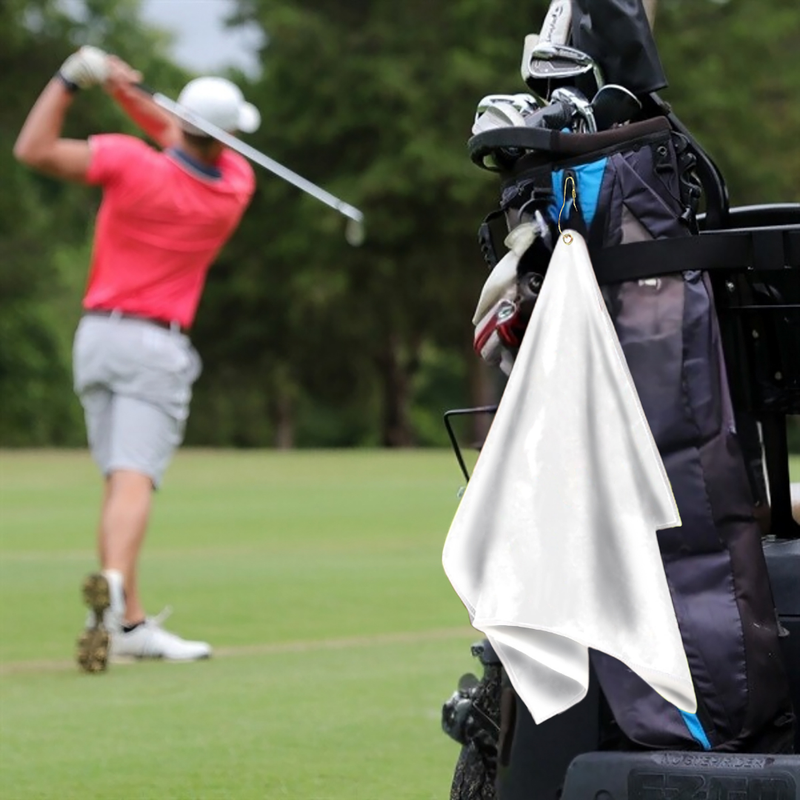 Pro Towels Blankets - Large Terry Velour Golf Towel: Center Grommet & Hook