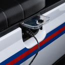 24V Kids Golf Cart 4WD 2-Seater Ride on Car with Storage Trunk and Horn-Blue