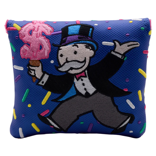 Bettinardi -  Bettinardi x Monopoly Mr. Monopoly Ice Cream Center Shaft Mallet Putter Headcover