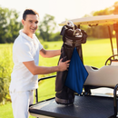 Pro Towels Blankets - Small Microfiber Waffle Golf Towel: Corner Grommet & Hook Pack of 3