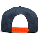 Parrot Patrol Golf Hat | Snapback Cap | Built-in Magnetic Ball Marker Holder + Marker Included | Adjustable Steel Blue Parrot