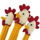 Sunfish: Knit Wool Headcover - Rooster (Driver, Fairway, Hybrid, or Set)