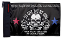2A We The People 12"x18" Forever Wave Flag for Jeep Wrangler CJ-7 and CJ-8 1976-1986