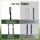 Golf Swing Tempo Trainer - Weighted Rope Training Aid