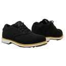 SKŌNI Men's Golf Shoe Waterproof- Black Saddle