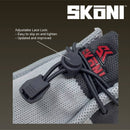 SKŌNI Women's Golf Shoe Waterproof- Black/Teal