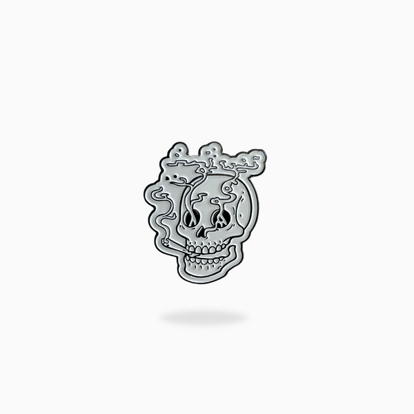Pin Creations - Smoking Skull Ball Marker
