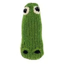 Sunfish:  Alligator Knitted Blade Putter Cover With Magnetic Closure