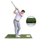 3 x 5 Fairway Golf Mat with Sim Cut Out and Flexible 5mm Foam Backing