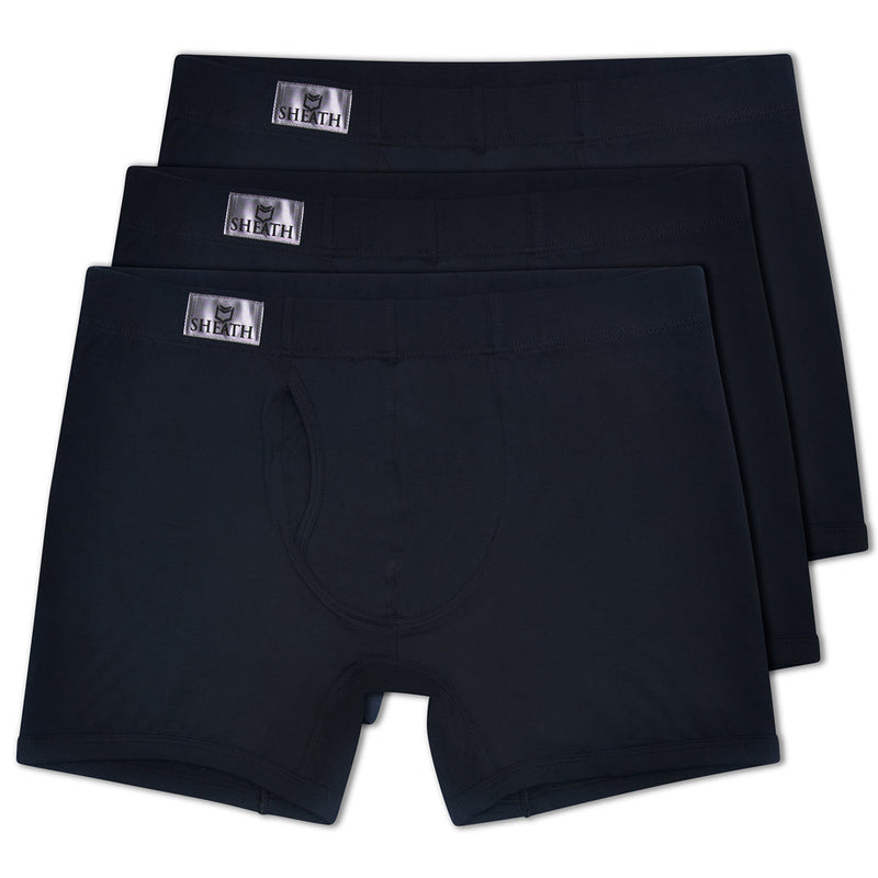 SHEATH 3.21 Men's Dual Pouch Boxer Brief 3 Pack