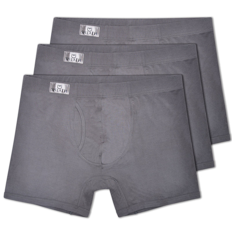 SHEATH 3.21 Men's Dual Pouch Boxer Brief 3 Pack