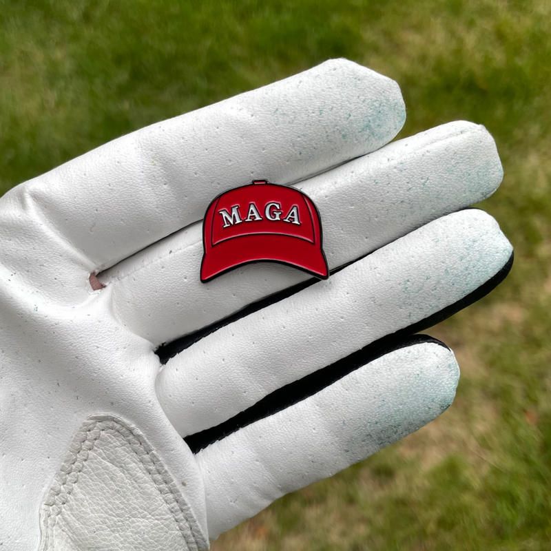 Pin Creations - MAGA Hat Ball Marker
