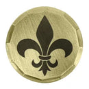 Sunfish: Embossed Ball Marker - Fleur-de-lis