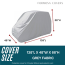 4 Passenger Golf Cart Storage Cover Exclusive for Polaris GEM e4 Model