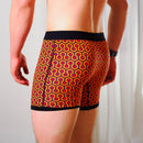 SHEATH 4.0 Bamboo Hexagon Men's Dual Pouch Boxer Brief