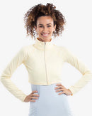 BloqUV: Women's UPF 50 Full Zip Crop Top (4010)