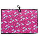 Frosted Animal Cookie Golf Towel | 24” x 16” Microfiber Towel | Magnetic Clip & Carabiner | Premium Golf Accessory