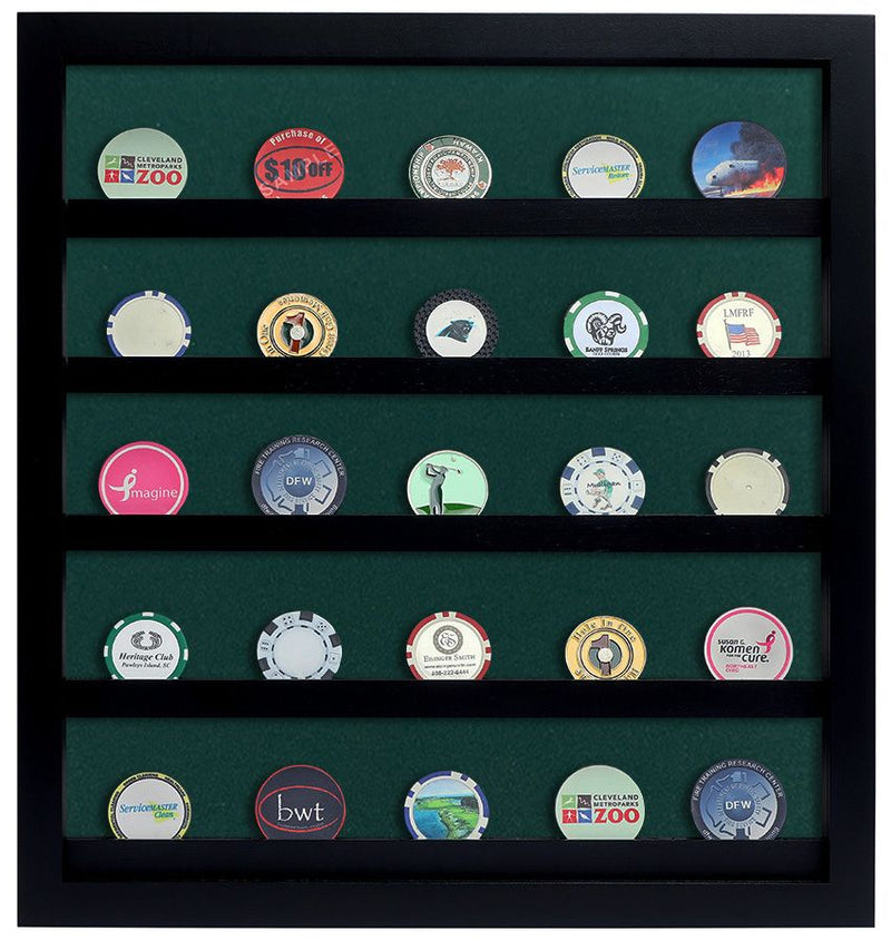 Eureka Golf: 45 Poker Chip Display Cabinet