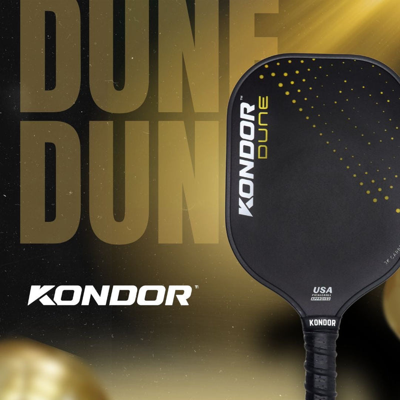 DUNE 3K Carbon Pickleball Paddle by KONDOR