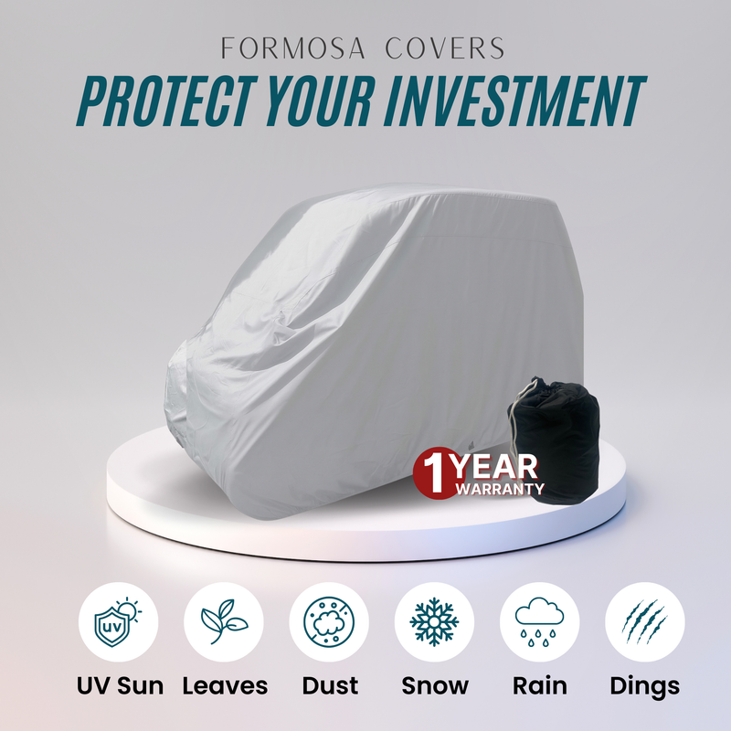 4 Passenger Golf Cart Storage Cover Exclusive for Polaris GEM e4 Model