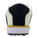 SKŌNI Men's Golf Shoe Waterproof- Black/White Saddle