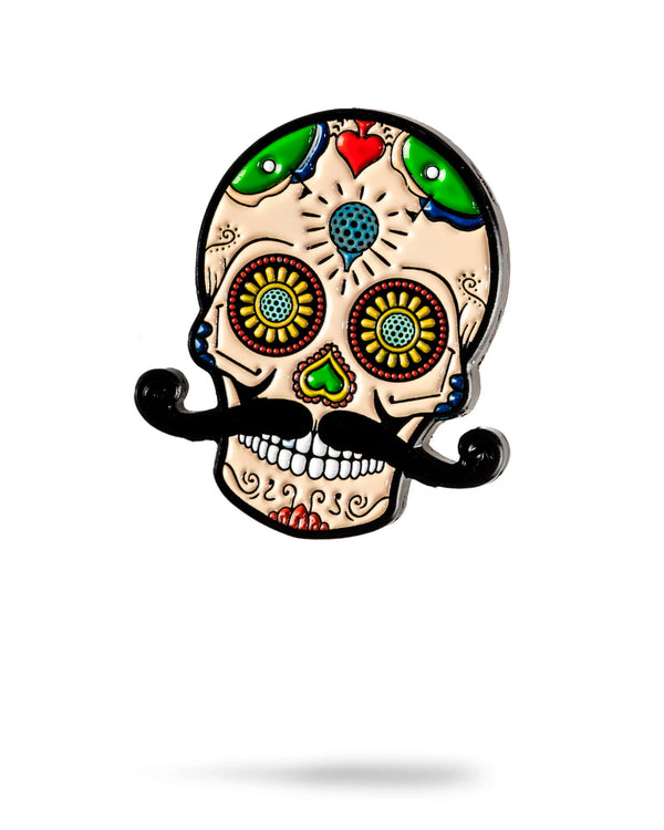 Pins and Aces - Sugar Skull Ball Marker
