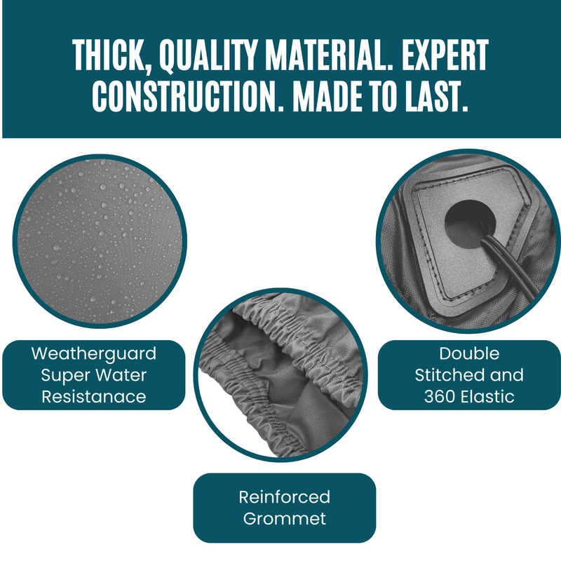 4 Passenger Golf Cart Storage Cover Exclusive for Polaris GEM e4 Model