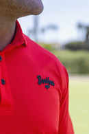 TIGER RED - VINTAGE COLLECTION - BOOYAA GOLF SHIRT