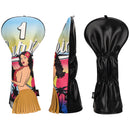 Hawaii Beauty Embroidered Driver Headcover