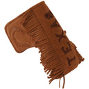 Texas Cowboy Embroidered Blade Putter Cover with Tassels