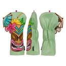 Tiki Mask Embroidered Driver Headcover