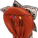 Flower Monster Embroidered Driver Headcover