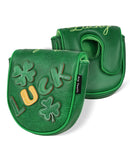 Good Luck Clover DF2.1 Embroidered Center Shaft Putter Cover by ReadyGOLF