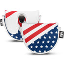 USA Flag OZ.1 Embroidered Center-Shafted Putter Cover by Craftsmen Golf
