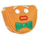 Gingerbread Man L.A.B. OZ.1 Embroidered Center-Shafted Putter Cover by ReadyGOLF